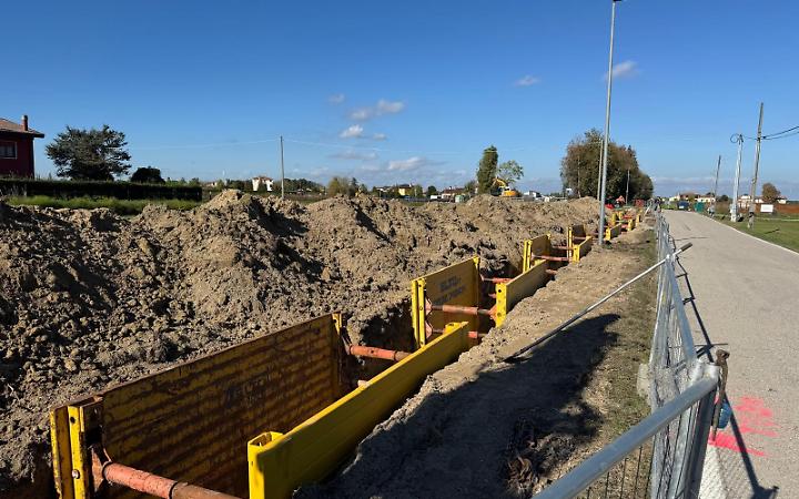 Bacino Trezze, proseguono i lavori del Consorzio per la trasformazione irrigua