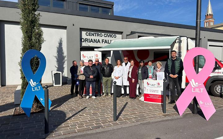 Il tour della LILT fa tappa a San Giorgio delle Pertiche