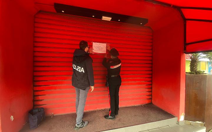 Salzano, locale chiuso per 5 giorni: il Questore sospende la licenza