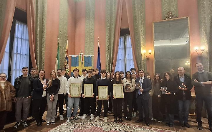 Foto della premiazione