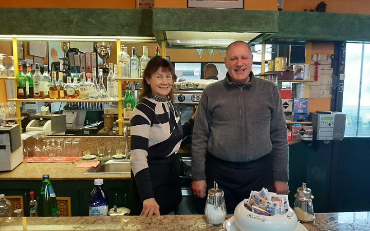PIOVE DI SACCO: Luigi Fiorin e la moglie Evelyne Barrois