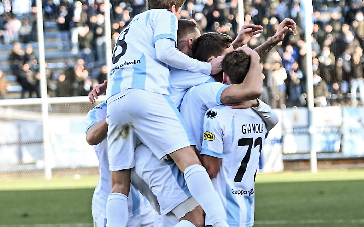 Treviso FBC domina il Portogruaro con un 4-0: il girone di ritorno inizia con una grande vittoria