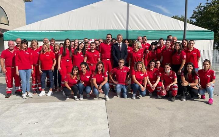 La Croce Rossa a Olmo