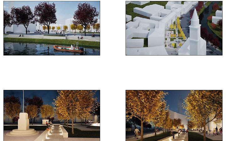 dolo come sara' la piazza del grano 