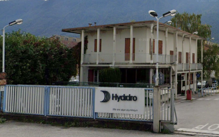 L'ingresso dell'azienda visto da Google Maps