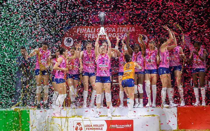 Coppa Italia Femminile, Conegliano domina e batte Scandicci 3-0