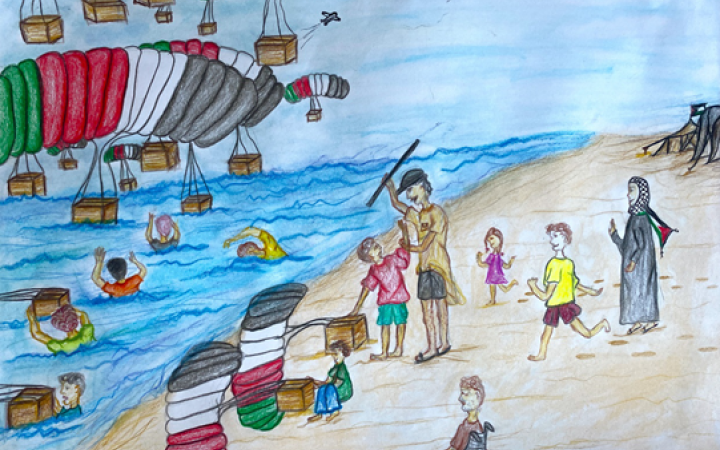 Spinea ospita &ldquo;HeArt of Gaza&rdquo;: i disegni dei bambini palestinesi tra guerra e speranza