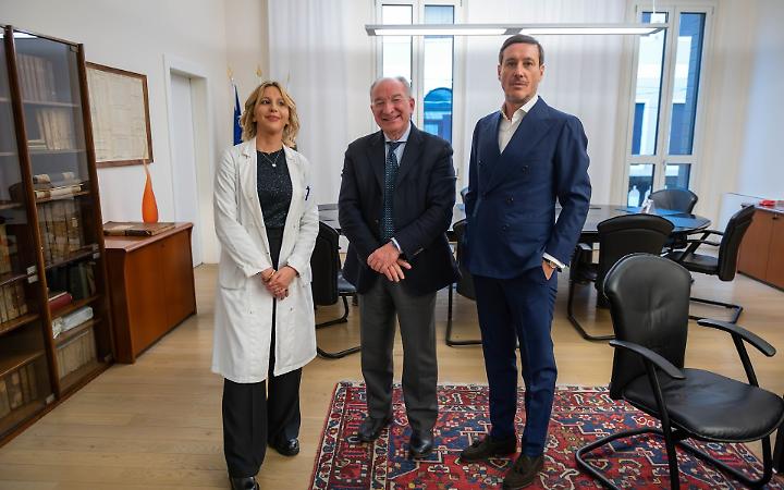 Da sinistra, Veronese, Dal Ben e Scabin