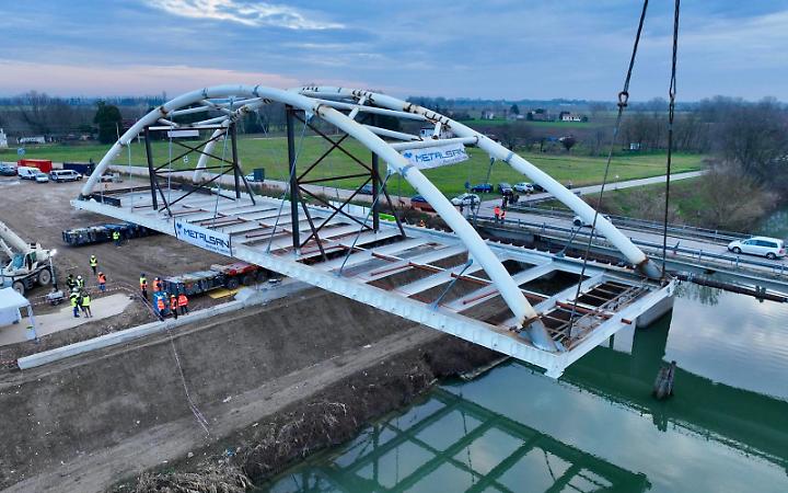 Trecenta: Varato il nuovo Ponte sull&rsquo;Idrovia Fissero-Tartaro-Canalbianco