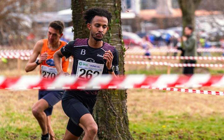 Abel Campeol nel cross corto