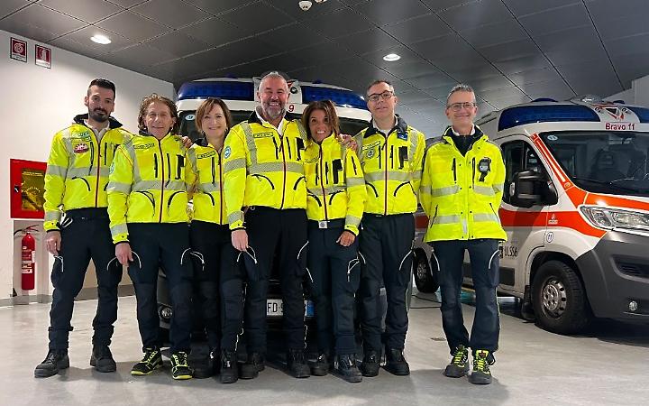 C'&egrave; anche Cittadella alle Olimpiadi di Milano-Cortina: 7 tecnici del Pronto Soccorso in servizio nel Bellunese