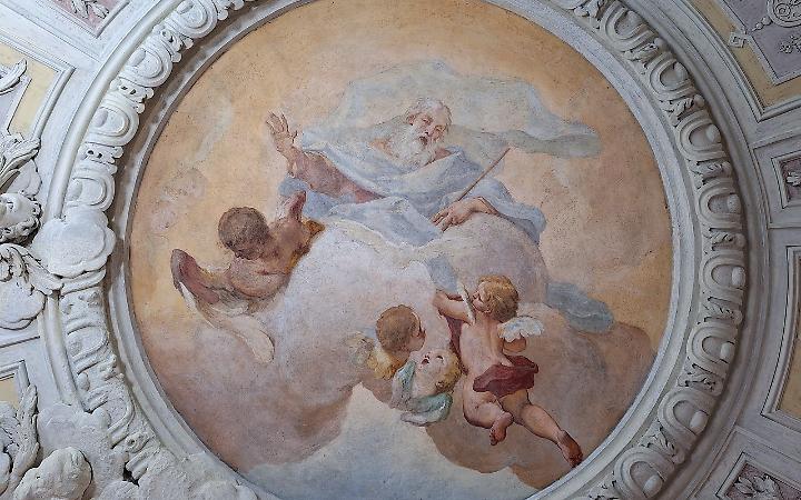 Foto dell'opera restaurata