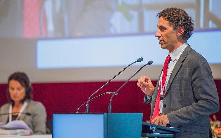  Il capogruppo del Partito Democratico del Trentino, Alessio Manica