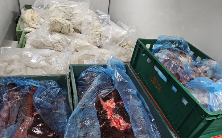 La merce sequestrata