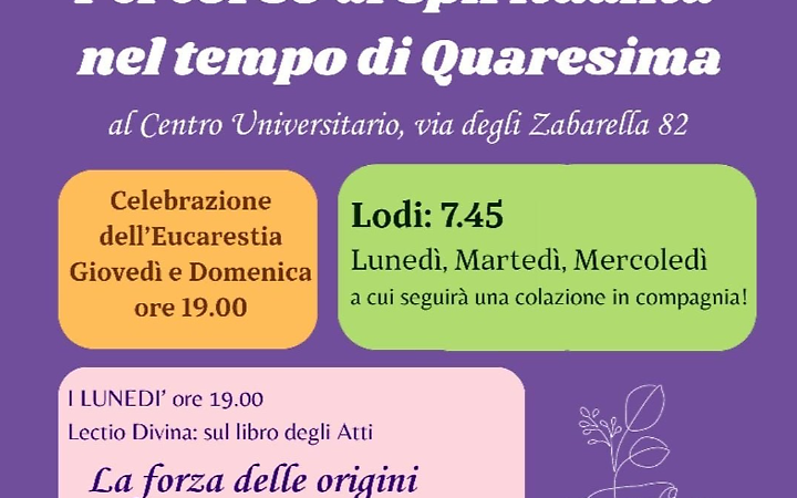 Locandina della rassegna