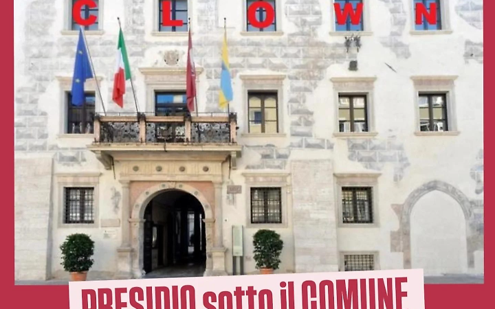 L'annuncio del presidio