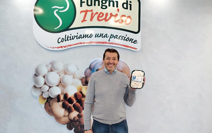 Romeo Fuser, presidente del Consorzio Funghi di Treviso