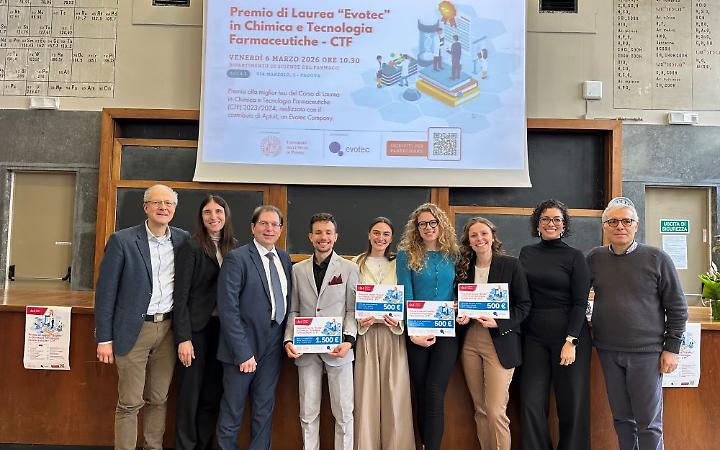 Premio Evotec 2026: il primo premio a Elia Moretton