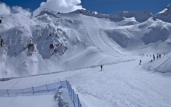 Il ghiacciaio Presena