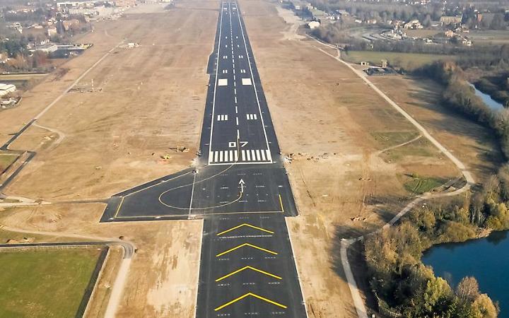 L'aeroporto Canova di Treviso