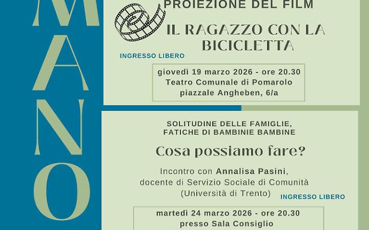 In Vallagarina parte il progetto &ldquo;Diamoci una mano&rdquo;: sensibilizzazione sull&rsquo;accoglienza familiare