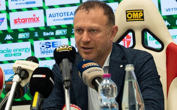 Calcio Padova, Roberto Breda nuovo allenatore della prima squadra