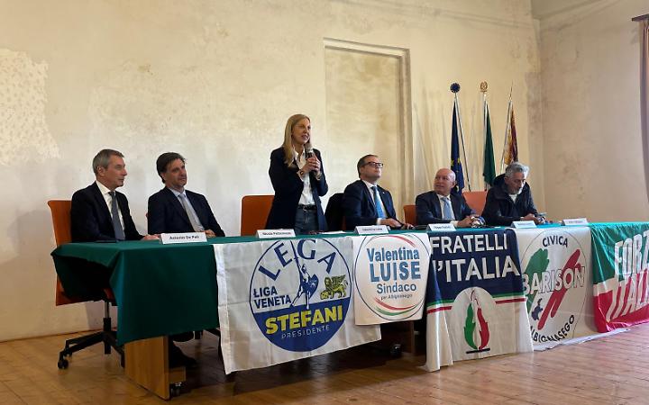 La candidata Sindaca Valentina Luise