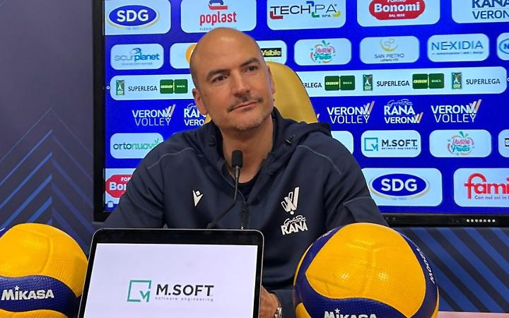 Coach Soli in conferenza stampa