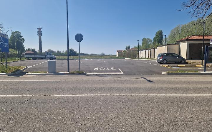 Lugugnana, inaugurato il nuovo parcheggio a servizio del cimitero