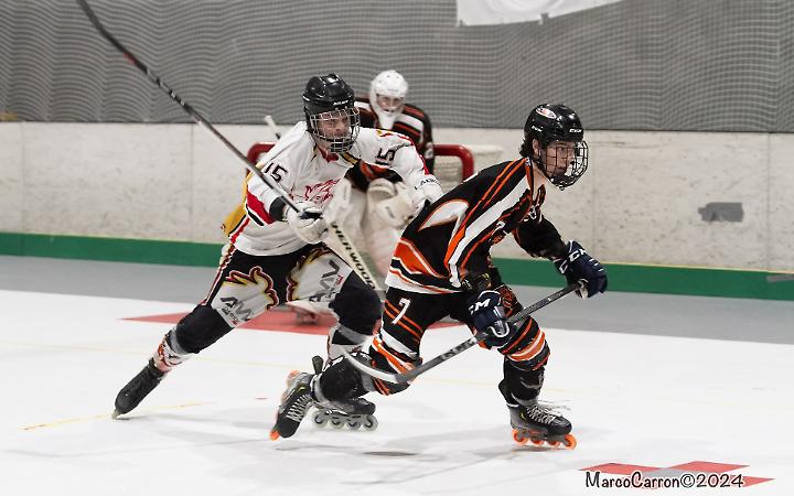 Un incontro di regular season a Legnaro tra le due formazioni venete