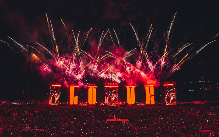 Lo spettacolo di Geolier a Napoli