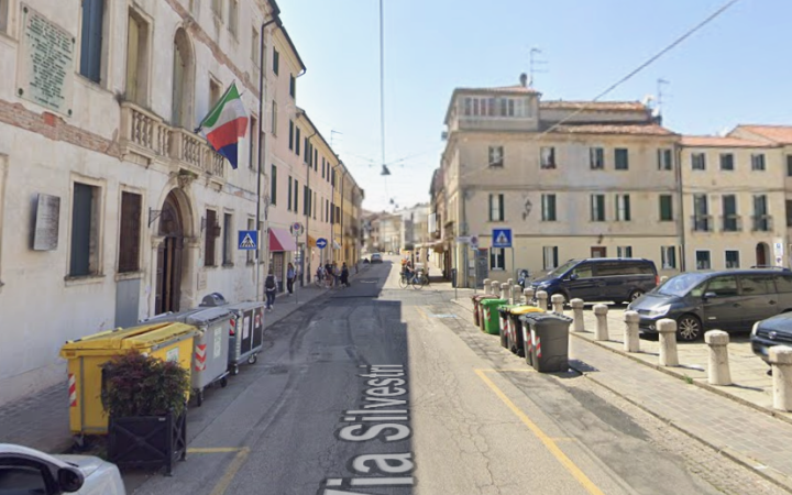 Via Silvestri a Rovigo