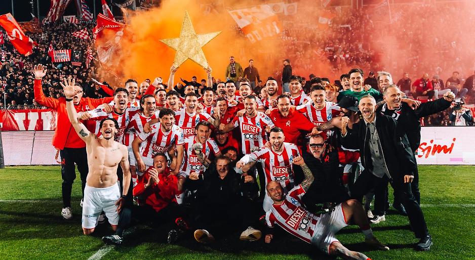 Il Vicenza torna in Serie B: battuta l&rsquo;Inter U23 tra festa e sofferenza