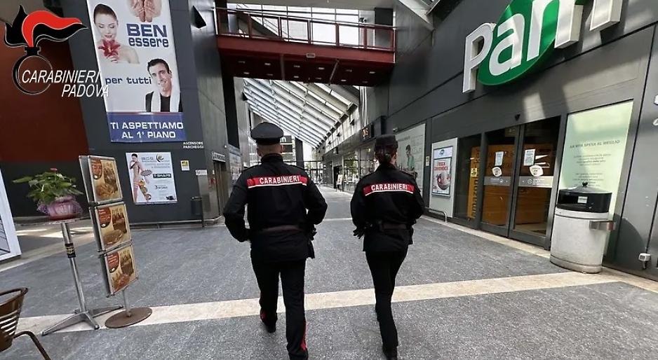 Padova, arrestato 39enne in Galleria San Carlo con hashish e cocaina: divieto di dimora in Veneto