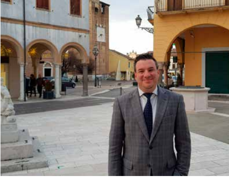 Il sindaco Davide Gianella