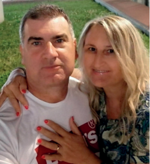 Clara Padoan e il marito Filippo