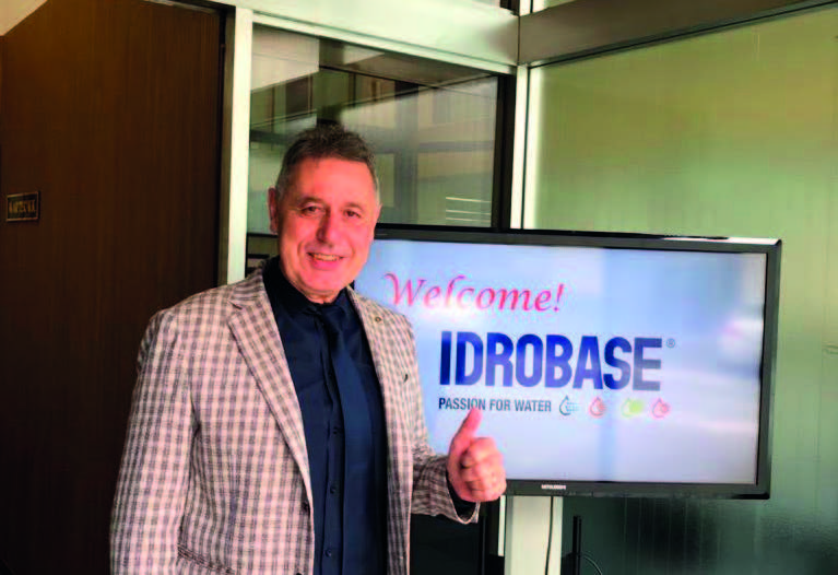Bruno Ferrarese tra i soci Idrobase