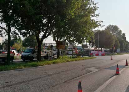 Nuova rotatoria a Mirano