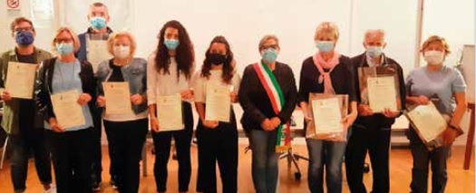 Ringraziamento ai volontari