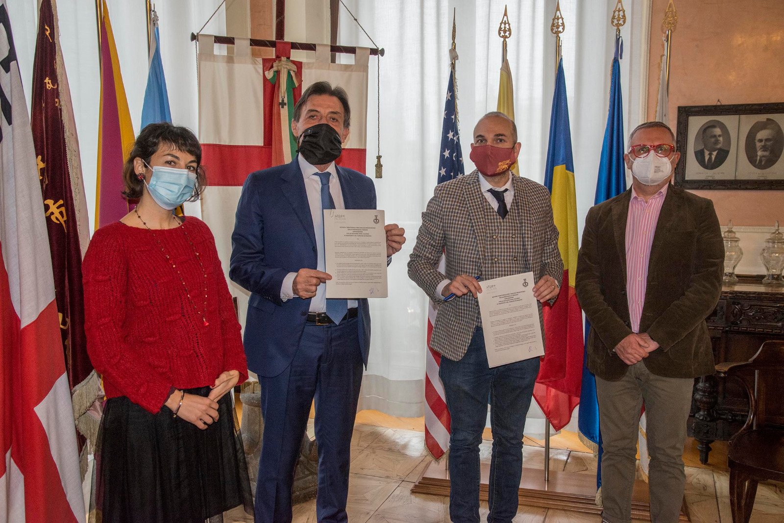Il sindaco Sergio Giordani e Ater Padova