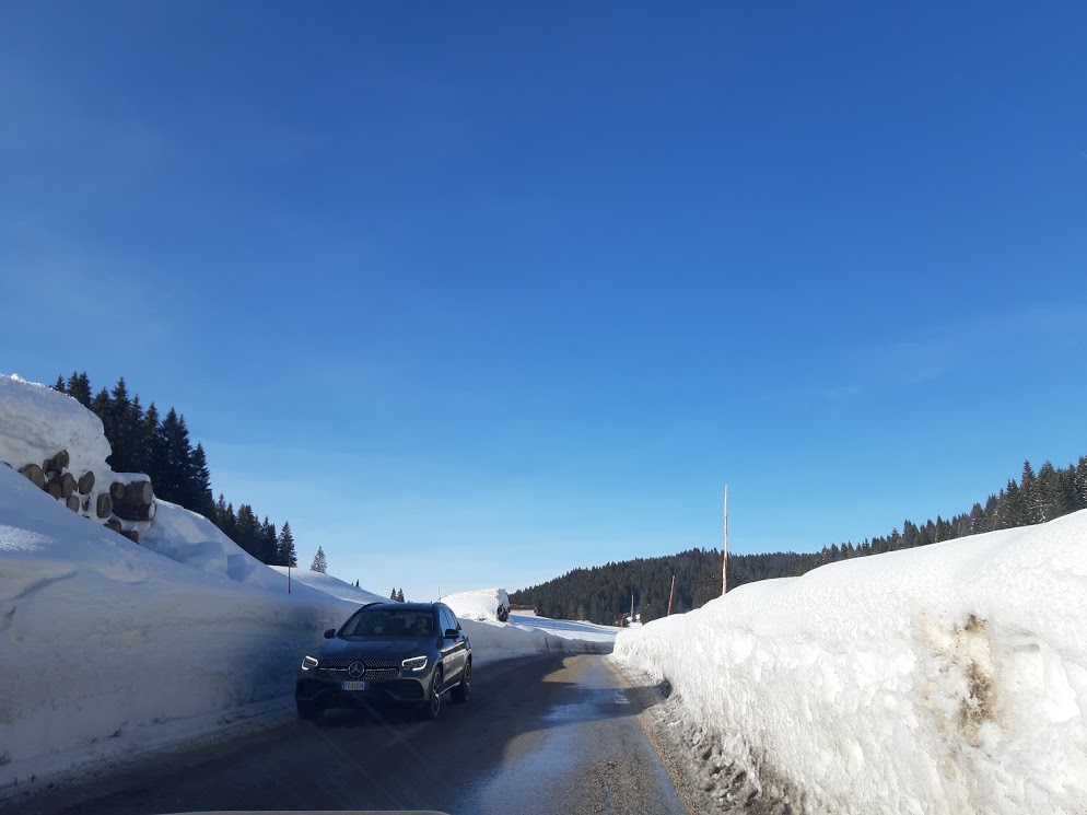 la strada da Mezzaselva al Verena