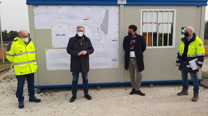 Bottacin Rucco e i tecnici genio civile e regione