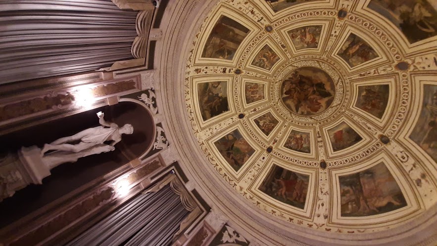 Palazzo Thiene la volta della sala delle Metamorfosi
