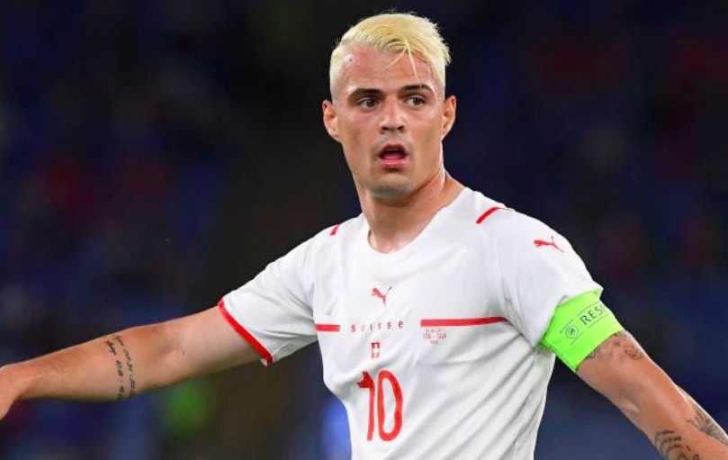 Granit Xhaka capitano svizzera cercato dalla Roma