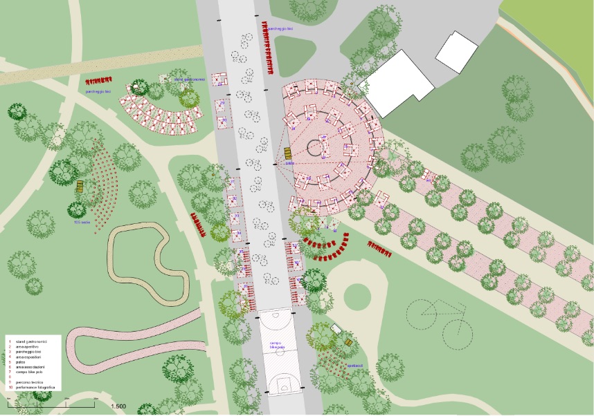 planimetria Velocittà 2021 campo marzo vicenza