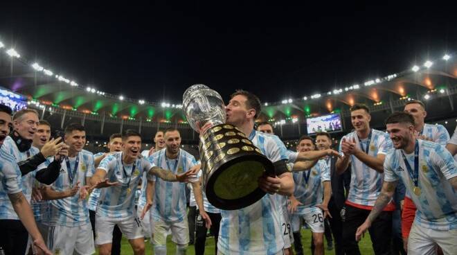 nazionale argentina 2021 vince Copa America