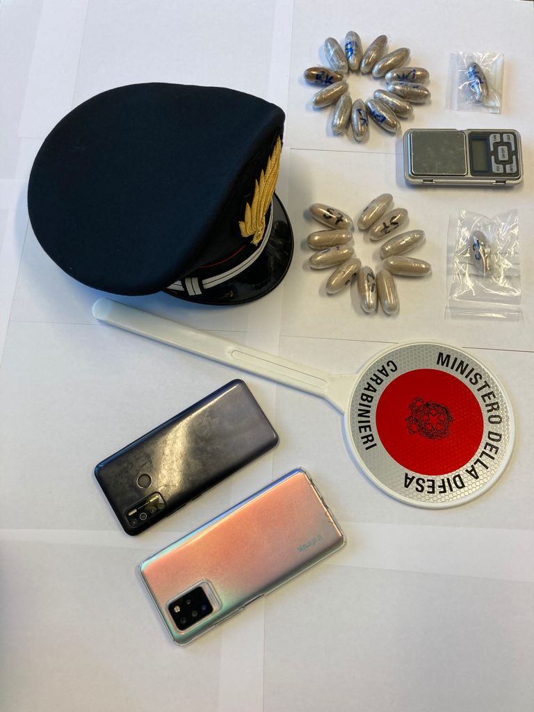 Carabinieri vicenza arresto del 9 agosto 2021 nigeriano