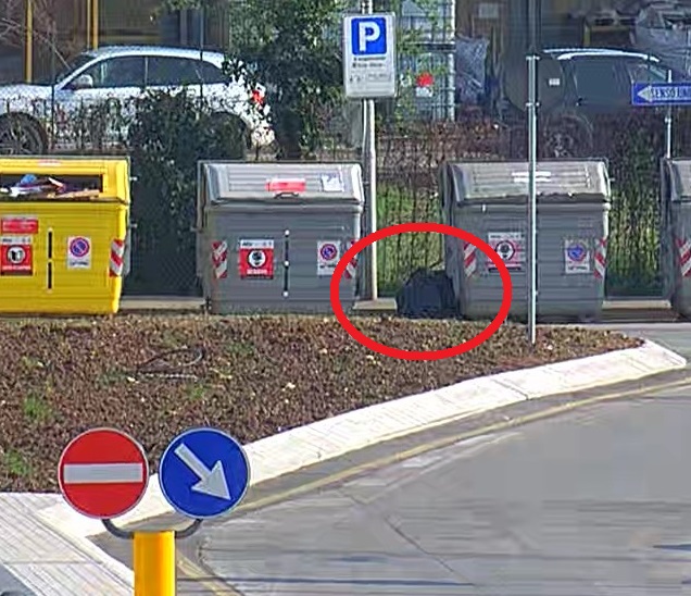 spazzatura fuori dai cassonetti e multe a Vicenza