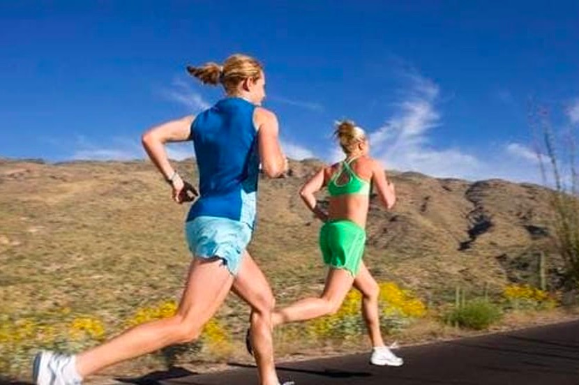 ragazze di corsa