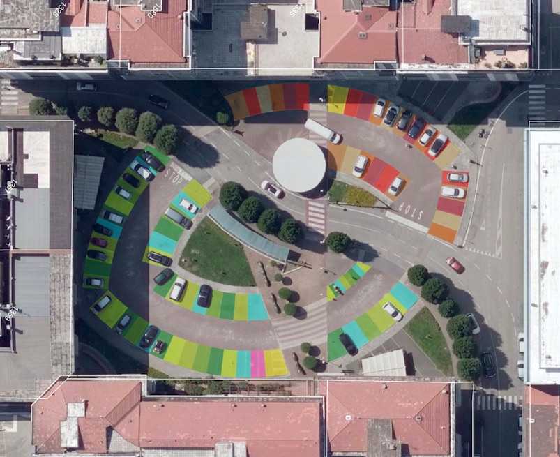 piazza Almerico alto in pianta